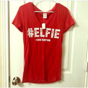 Victoria’s Secret Pink Holiday Tee